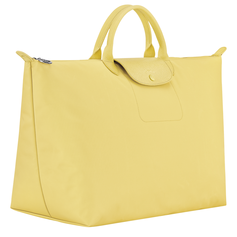 Le Pliage One S Travel bag , Lime - Canvas  - View 2 of  6