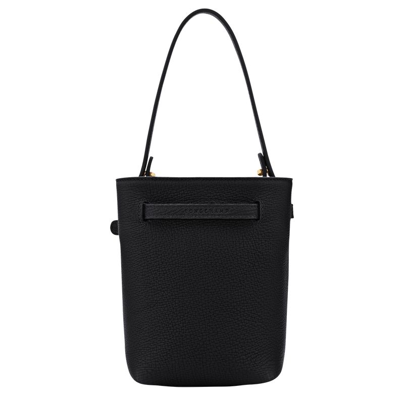 Beuteltasche XS Le Smart , Leder - Schwarz  - Ansicht 3 von 5