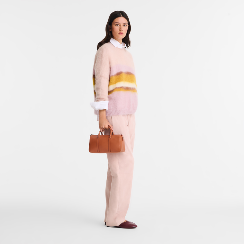 Handtasche M Daylong , Leder - Cognac  - Ansicht 2 von 6
