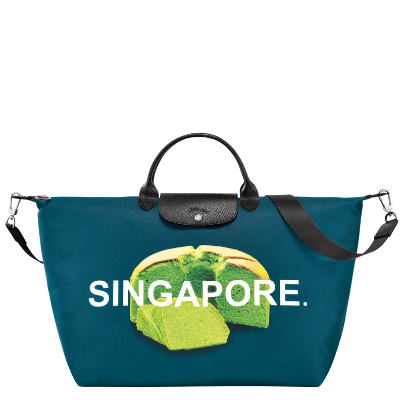 Le Pliage Du Monde L Travel bag , Ink blue - Canvas  - View 1 of 1
