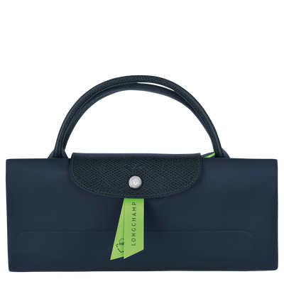 Le Pliage Green Travel bag M, Navy