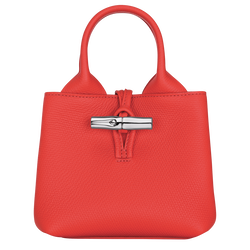 Le Roseau XS Handbag , Vermilion - Leather