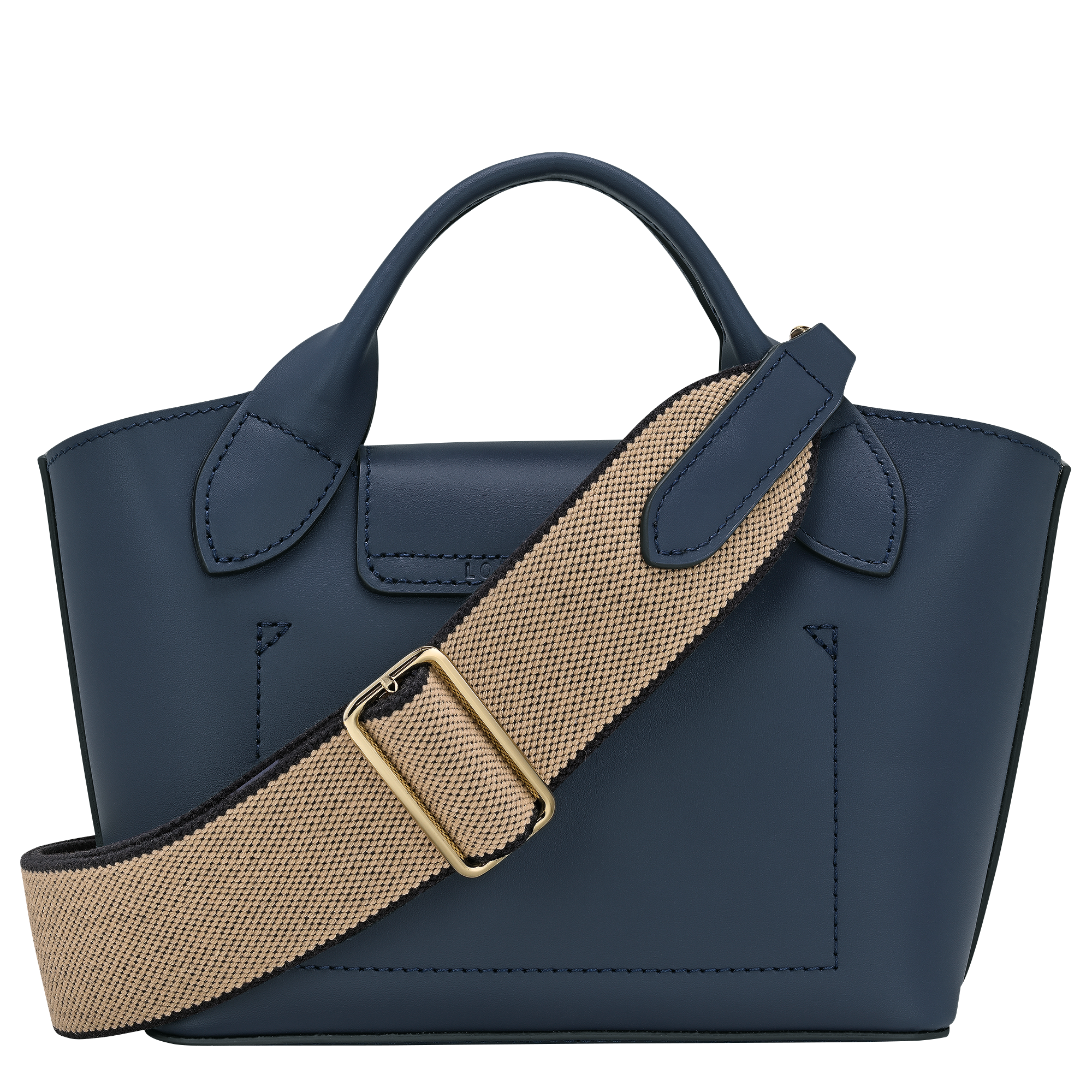 Tote bag XS, Navy - View 4 of
6 - zoom in Épure Tote bag XS, Navy