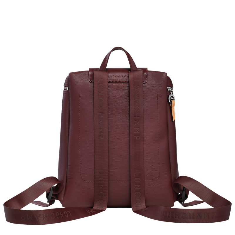 Le Pliage City 後背包 M , 深紫色 - 帆布  - 查看 3 3