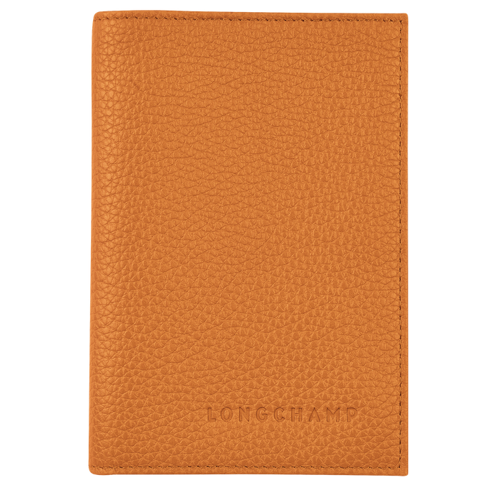 Le Foulonné Passport cover, Saffron