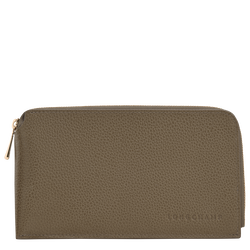 Le Foulonné Pouch , Caper - Leather