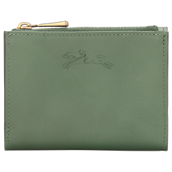 Épure Compact wallet , Oregano - Leather