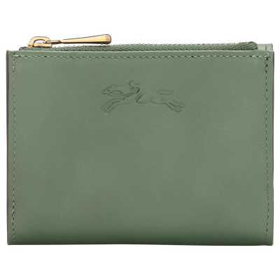Épure Compact wallet , Oregano - Leather