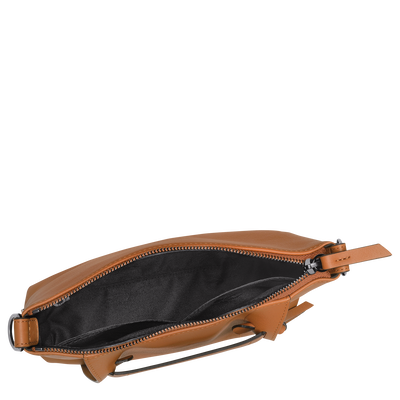 Longchamp 3D 斜背袋 S, 黃褐色