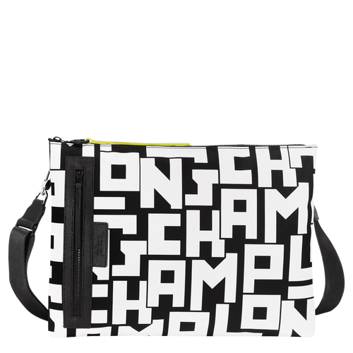 Multi-style pouch, Black/White - View 1 of 3 Multi-style pouch, Black/White, hi-res - View 1 of 3