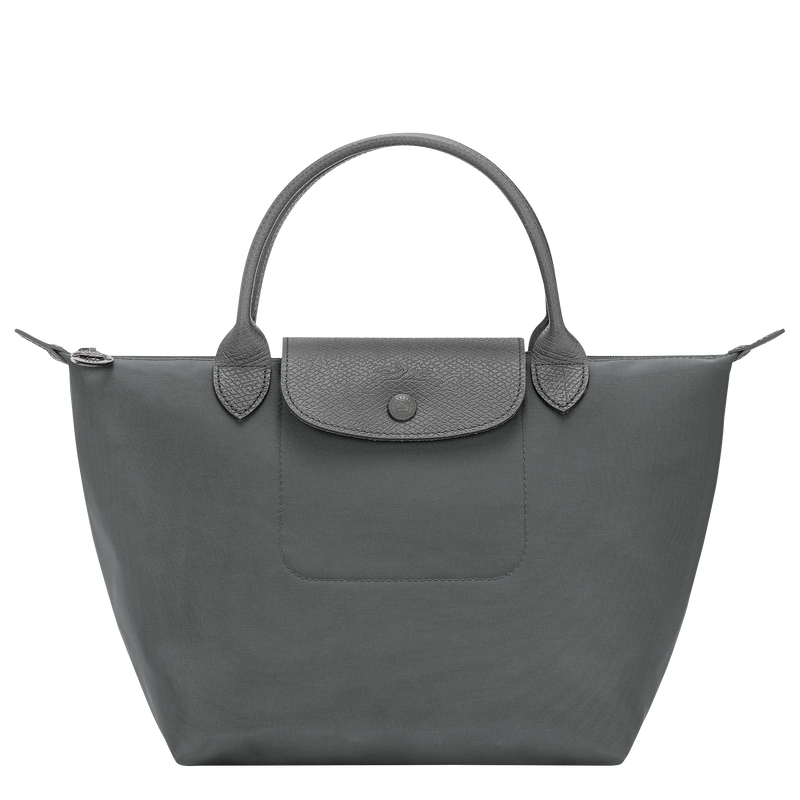 Le Pliage One S Handbag Anthracite - Recycled canvas | Longchamp US