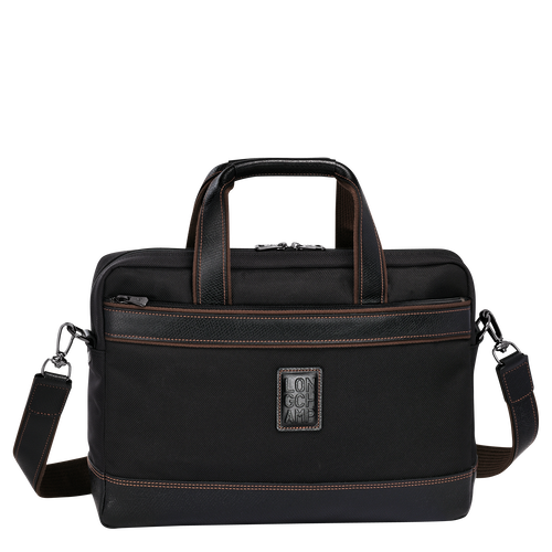 Briefcase S Boxford Black (L1486080001) | Longchamp US