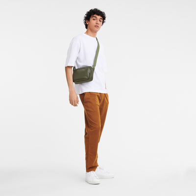 Le Foulonné Camera bag S, Khaki