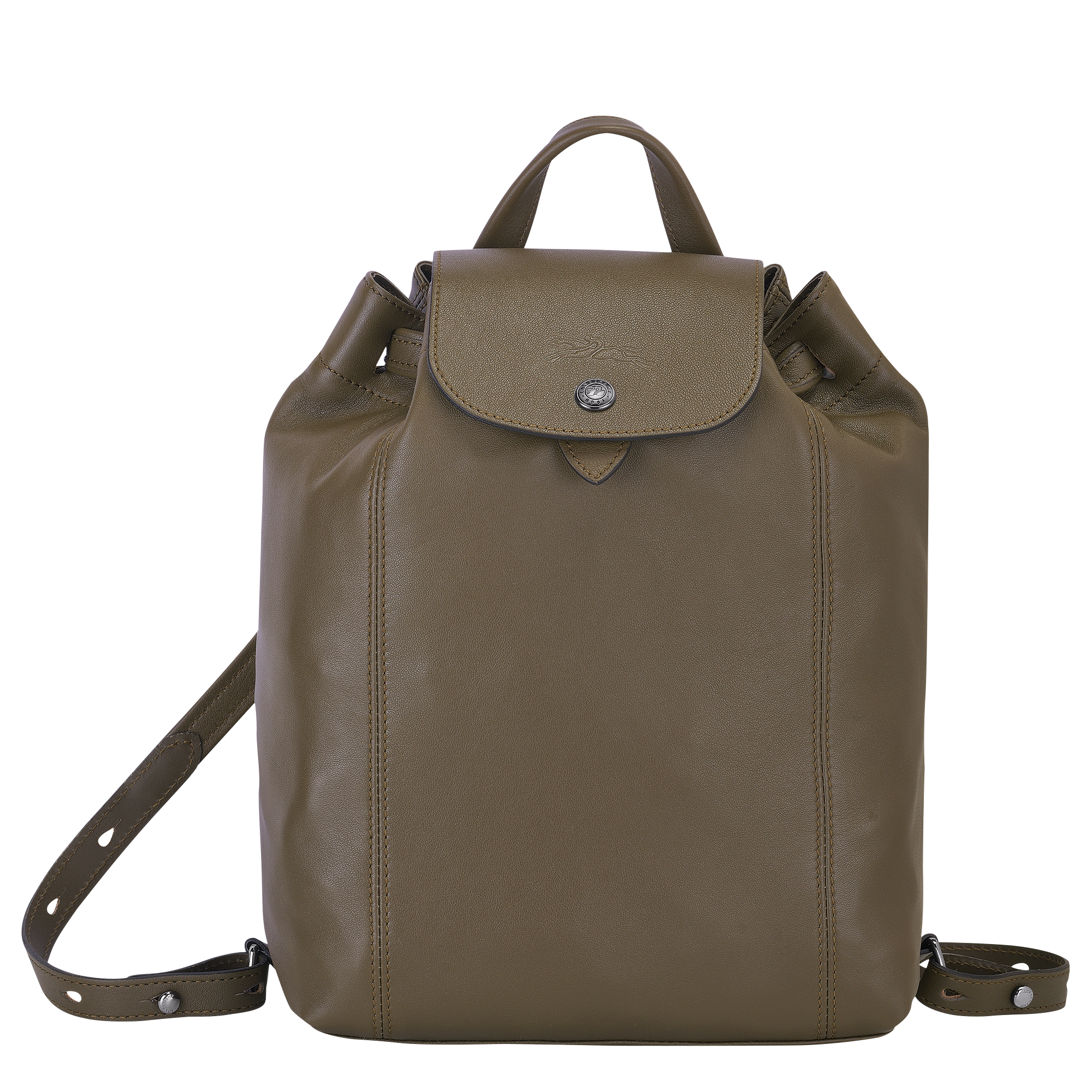 longchamp khaki backpack