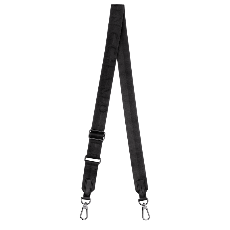 Le Pliage Xtra Shoulder strap , Black - Canvas  - View 1 of  1
