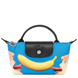Longchamp x ToiletPaper Bolso pequeño , Tejido - Azul