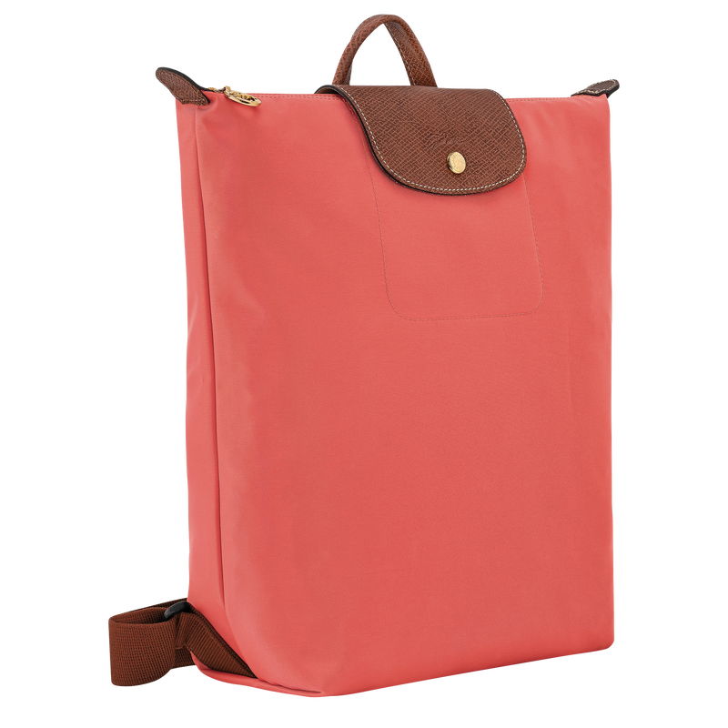 Le Pliage Original M Backpack , Strawberry - Recycled canvas  - View 2 of 6