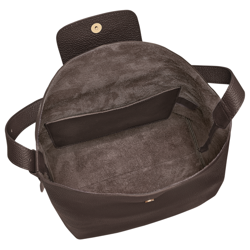 Le Cadence Bolso de hombro L , Cuero - Moka  - Vista 5 de 6