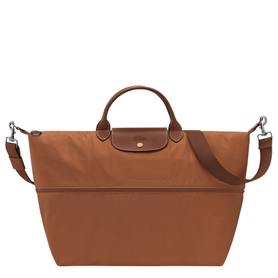 Le Pliage Original Travel bag expandable, Cognac