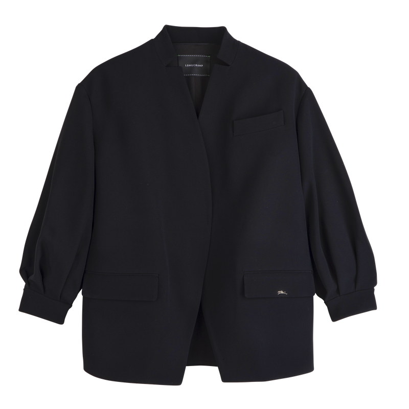 Jacket , Black - Crepe  - View 1 of  4