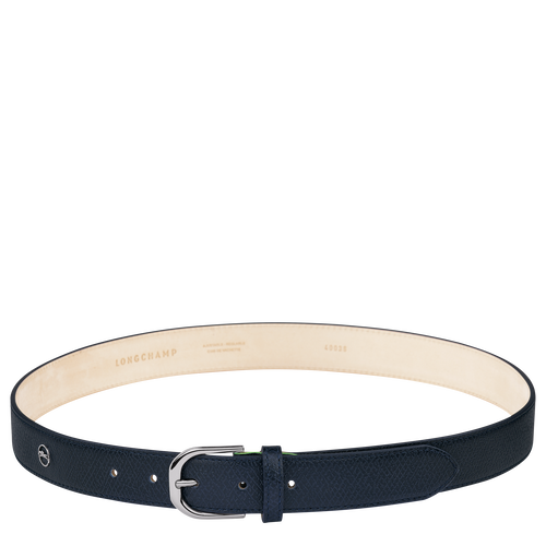 Longchamp Le Pliage Ladies' Belt Navy - Leather 6 Ladies' belt