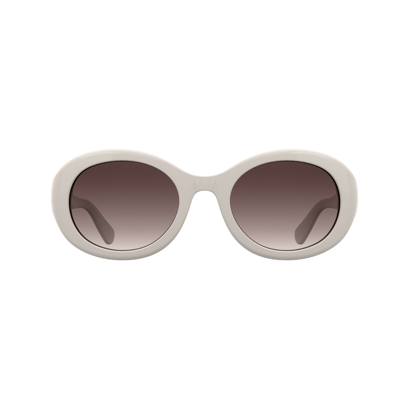 Occhiali da sole , Materiale in resina a base vegetale - Avorio  - View 1 of  2