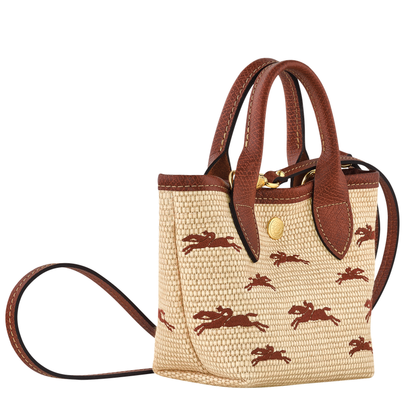 Le Panier Pliage XS Basket , Brown - Canvas  - View 3 of 5