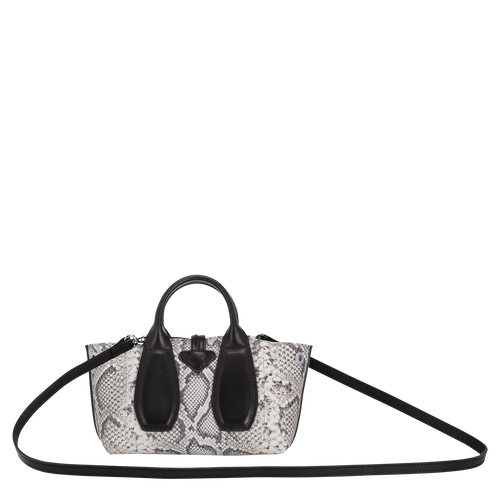 Top handle bag S, Black/White - View 3 of 3 Top handle bag S, Black/White, hi-res - View 3 of 3