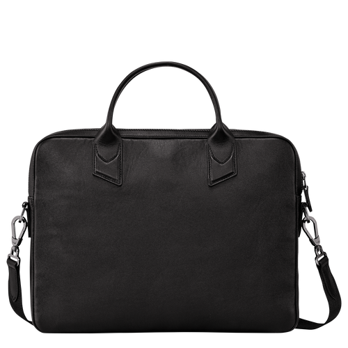 Longchamp sur Seine S Briefcase , Black - Leather - View 4 of 5