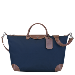 Boxford L Travel bag , Blue - Recycled canvas