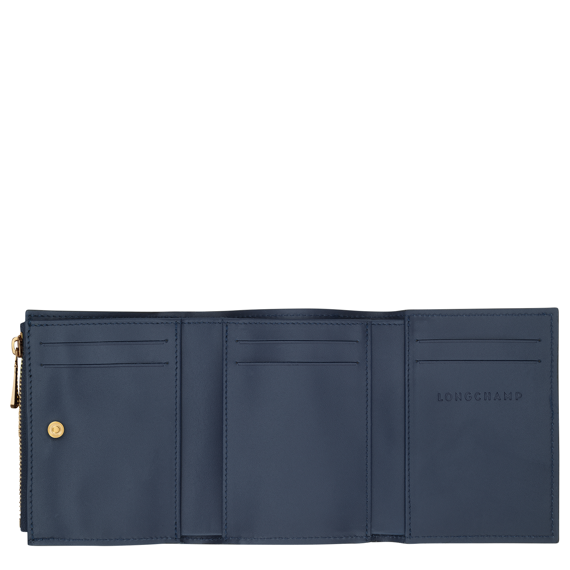 Cartera compacta, Azul Marino - Vista 3 de
3 - ampliar el zoom Épure Cartera compacta, Azul Marino