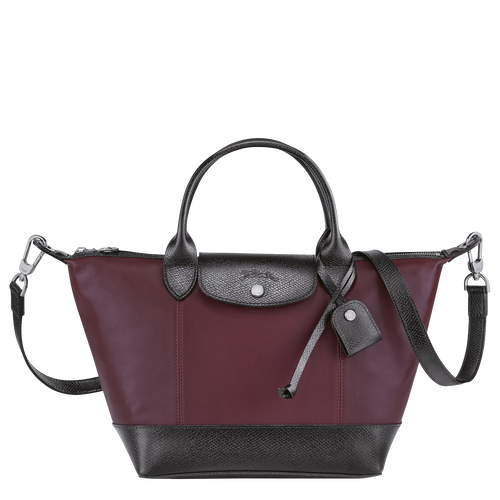 Sac porté main S Le Pliage Cuir Acajou (L1512HVA204) | Longchamp FR Sac porté main S Le Pliage Cuir Acajou (L1512HVA204) | Longchamp FR