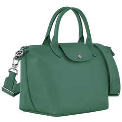 Le Pliage Xtra S Handbag , Sage - Leather