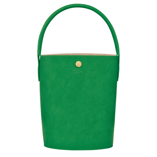 Sac seau S Épure , Cuir - Vert - Vue 1 de 5