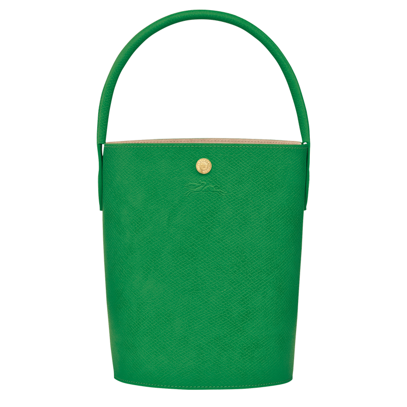 Épure Bolso saco S , Cuero - Verde  - Vista 1 de 5
