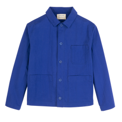 Jacket , Cobalt - Cotton