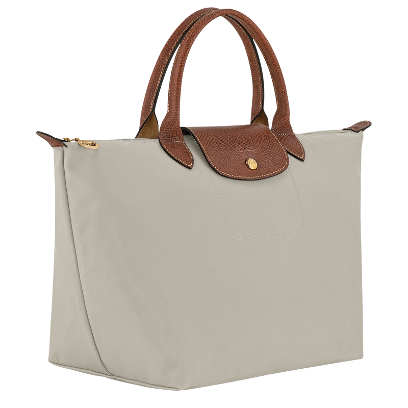 Sac &agrave; main M Le Pliage Original , Toile recycl&eacute;e - Galet  - Vue 2 de 6