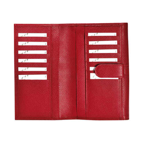 Continental wallet, Vermilion - View 3 of 3 Continental wallet, Vermilion, hi-res - View 3 of 3