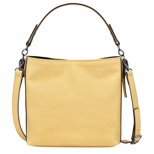 Longchamp 3D 斜背袋 S , 小麥白 - 皮革 - 查看 4 5