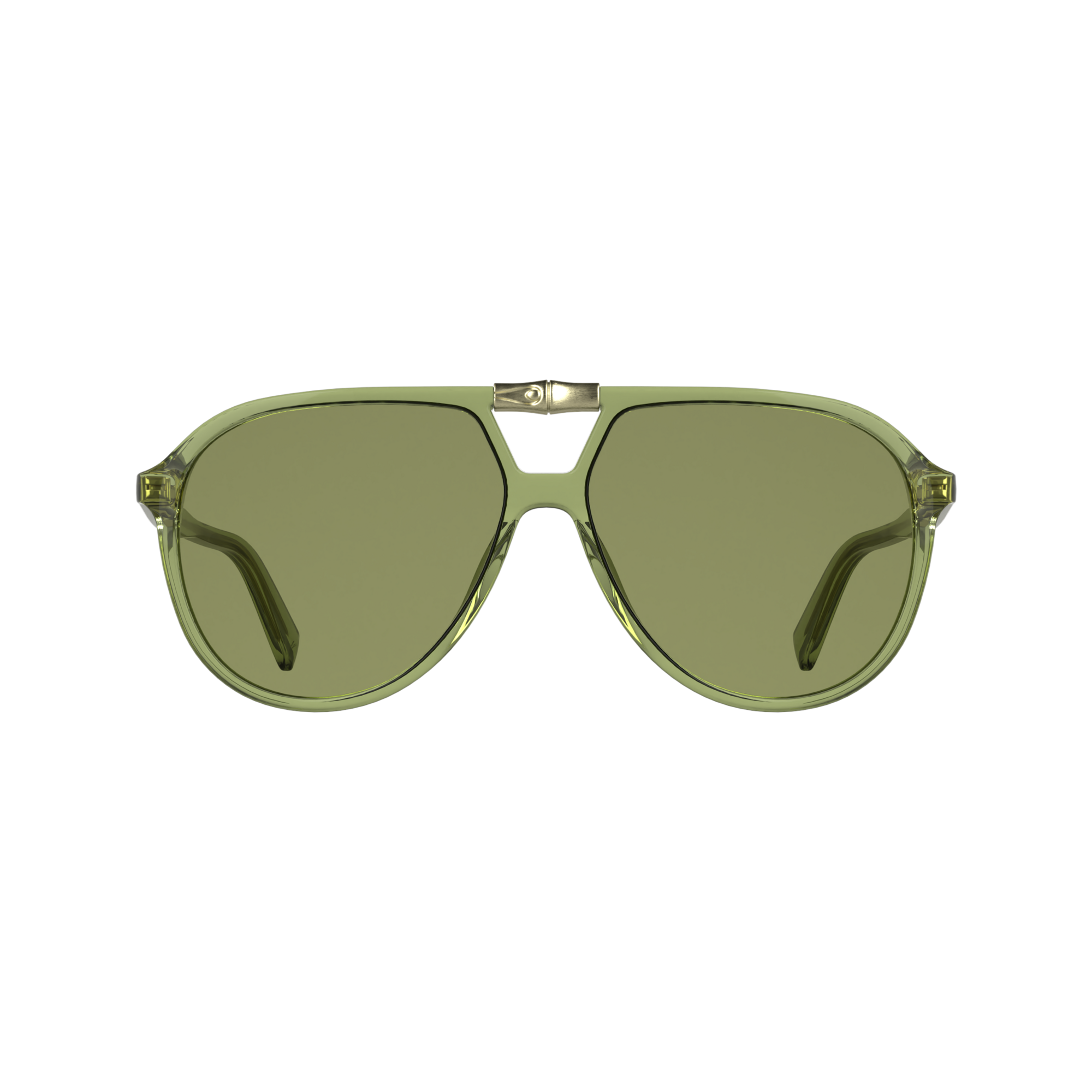 null Lunettes de soleil, Vert