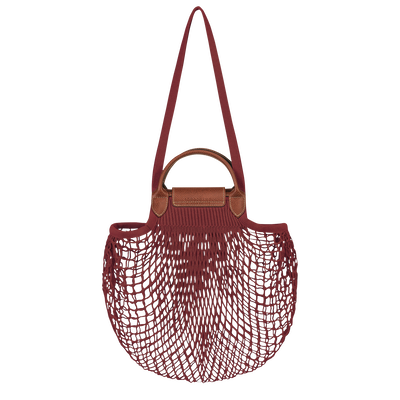 Le Pliage Filet Handtasche L, Mahagoni