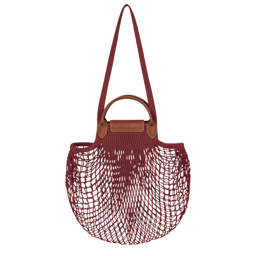 Le Pliage Filet L Mesh bag , Mahogany - Canvas - View 4 of  4