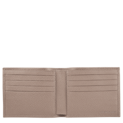 Le Foulonné Wallet , Turtledove - Leather