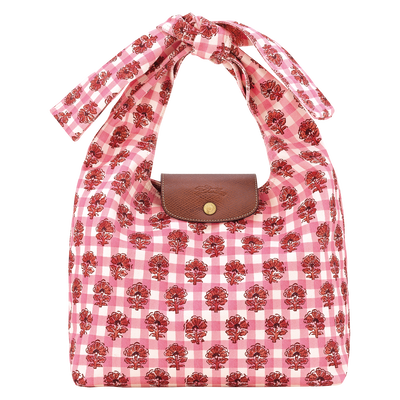 Le Pliage 系列 肩揹袋 M , 暈紅色 - 帆布