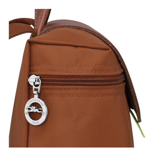 Le Pliage Green M Backpack , Cognac - Recycled canvas - View 4 of  5