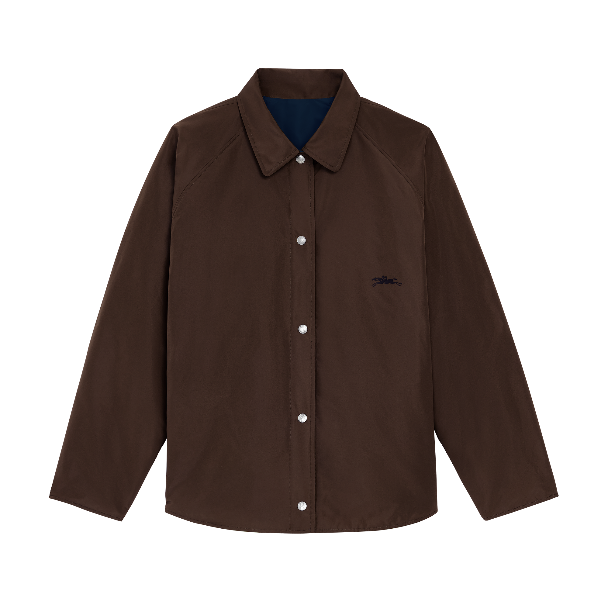 null Padded blouson, Mocha/Navy