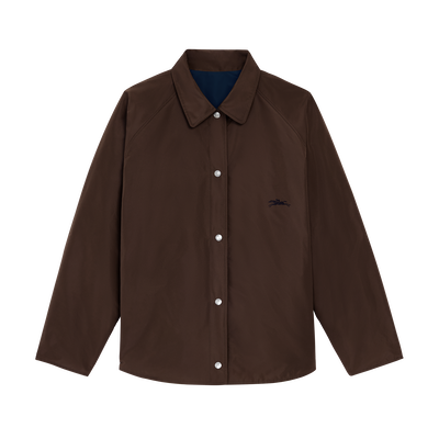 null Padded blouson, Mocha/Navy