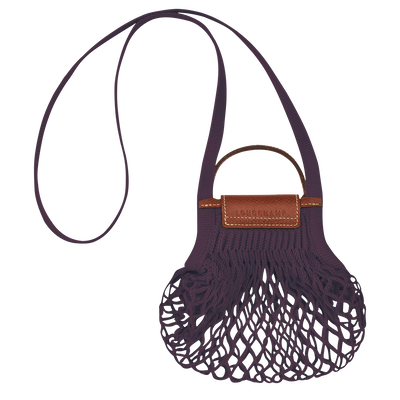 Le Pliage Filet Mesh bag XS, Eggplant