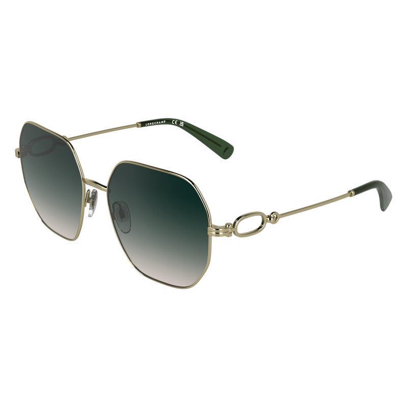 Sunglasses , Gold/Gradient green pink - OTHER  - View 2 of 2