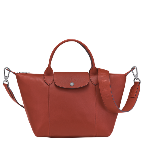Top handle bag S Le Pliage Cuir Sienna (L1512757003) | Longchamp US